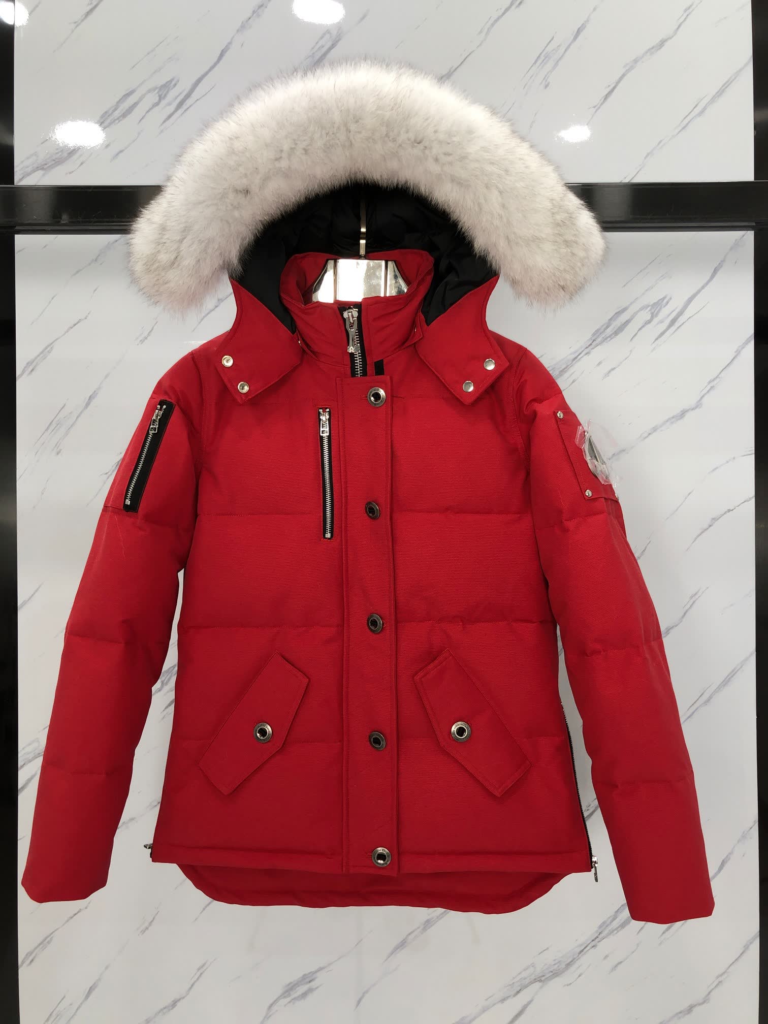 Moose Knuckles Hooded Puffer Jacket Moose Knuckles Hooded Puffer Jacket